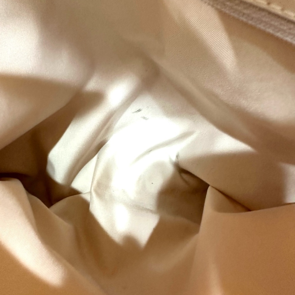 CHANEL Gray Beige Travel Bag with Geometric Design - Picture 16 of 16